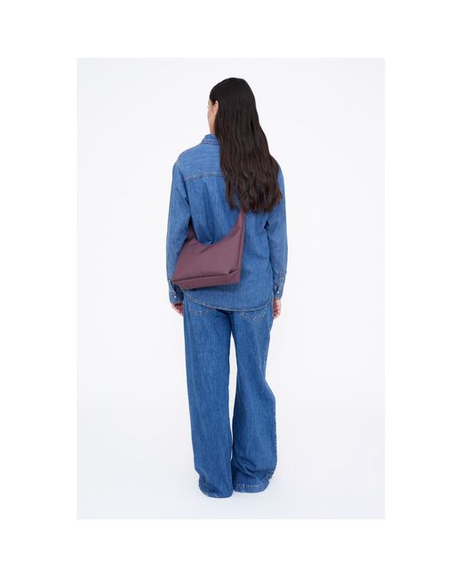 Lefrik Purple Bico Bag Stripes