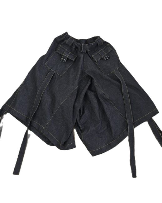 Zasta Studio Blue Distortion Pants for men