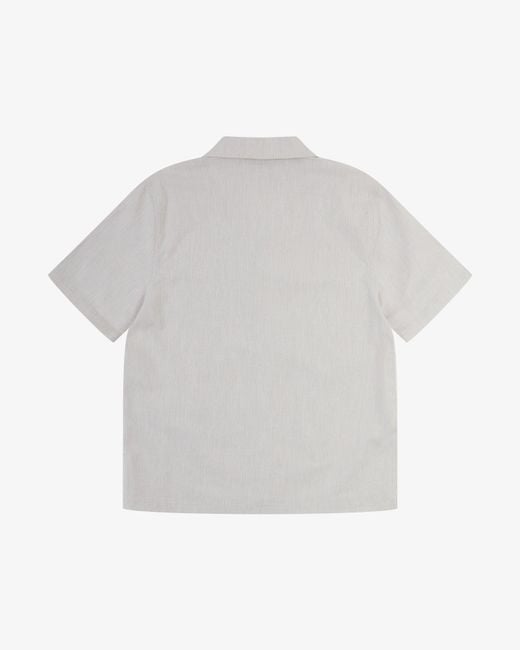 Uskees Gray Neutrals Cuban Shirt for men