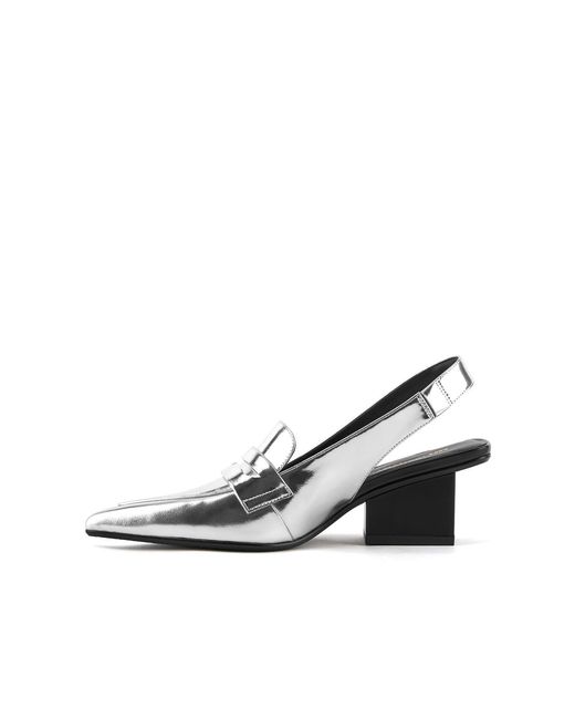 United Nude White Raila Loafer Mid