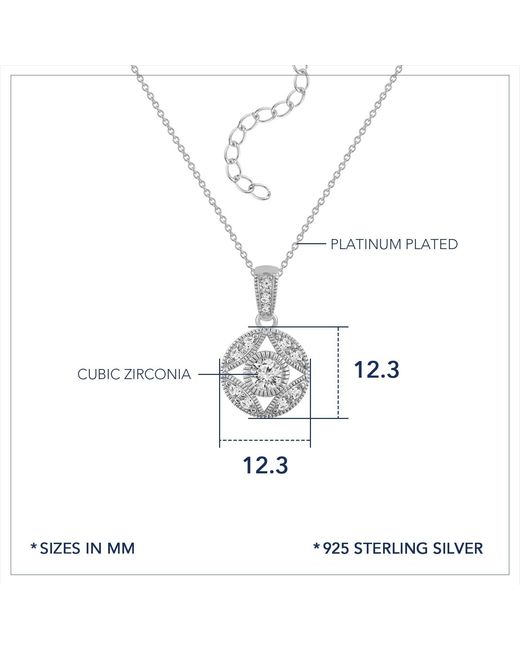 Diamonbliss Metallic Marilyn Monroe Vintage Round Pendant Necklace