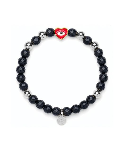 Seven Saints Blue Sacred Heart Vigil Bracelet