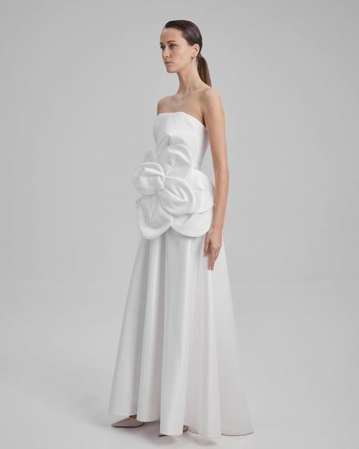 Baé Special Moments Gray Eve Dress + Flower