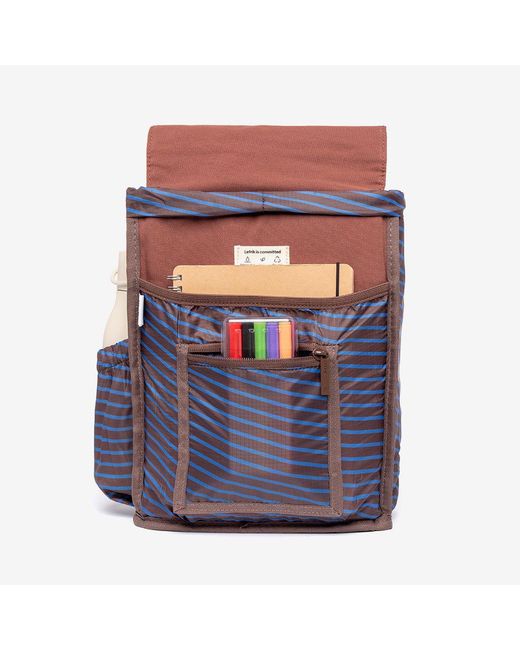 Lefrik Pink Kaut Mini Backpack Bronze