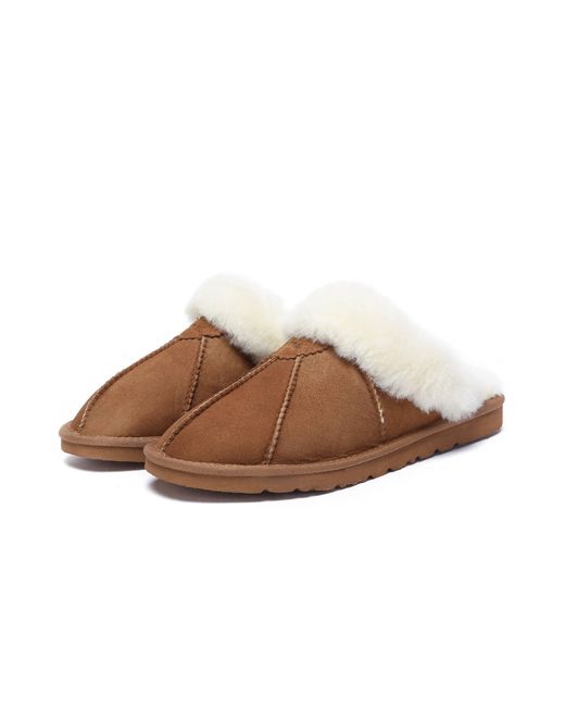 EverAu Australia Brown Magpie Slippers for men