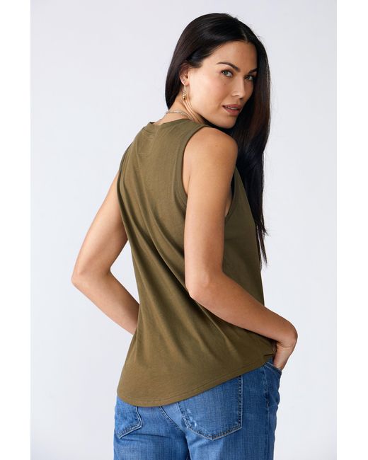LOVETRUST Green Nina Muscle Tee