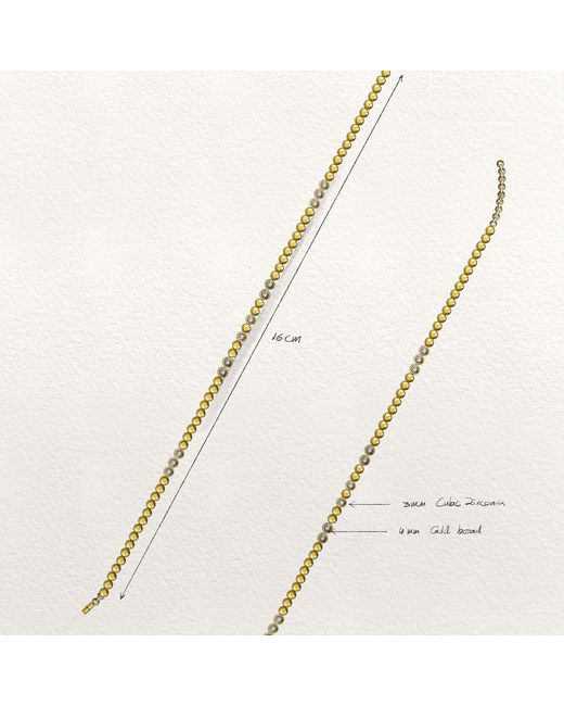 Martina Rozenberg Smira Jewelry Metallic Cascade Bracelet