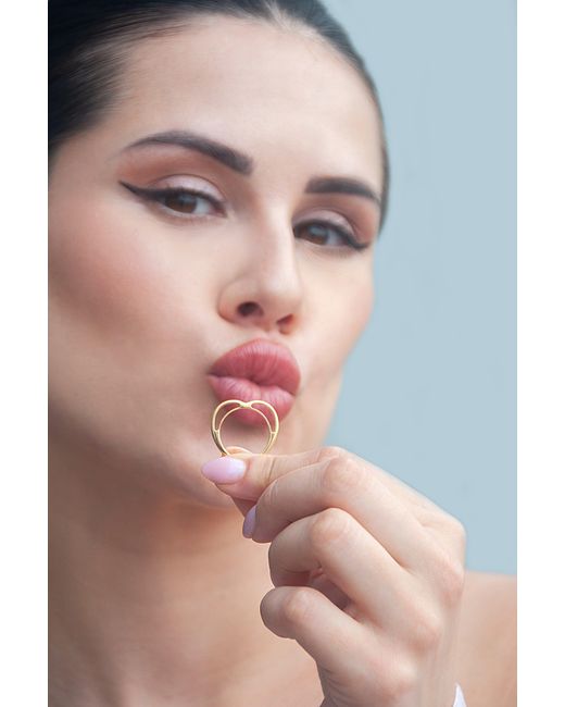 The Link Between Metallic Heartfelt Statement Ring
