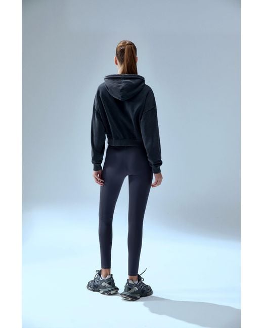 Pcfg Black Your Itch Acid Wash Zipped Hoody