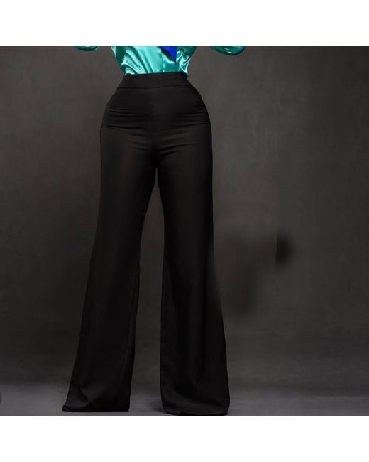 Freak Vault Black Flare High Waist Pant