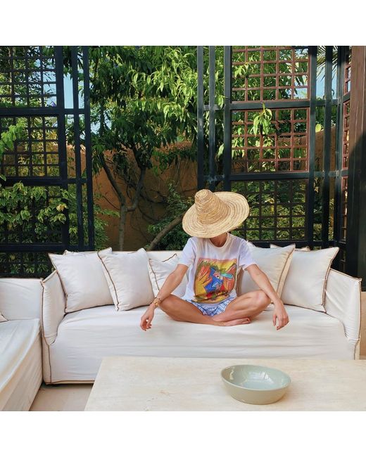 Boutique Kaotique Multicolor Neutrals Be Kind To Your Inner Child Organic Cotton T-Shirt