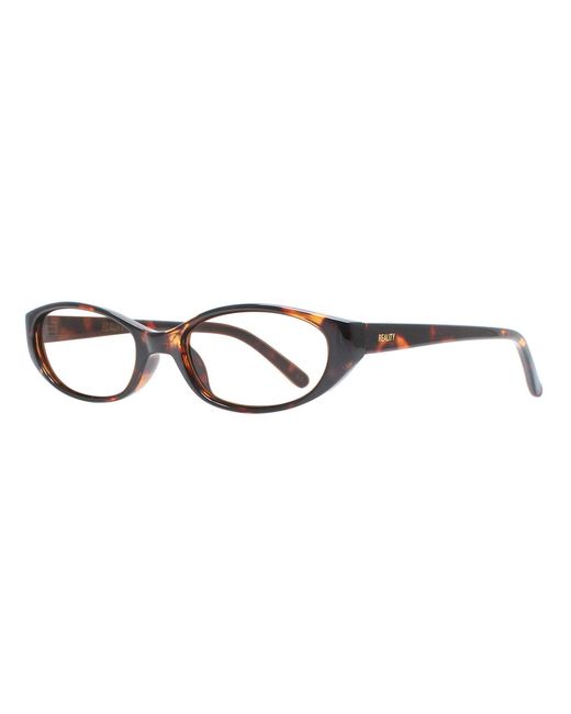 Reality Eyewear Brown Velvet Kitten Reader