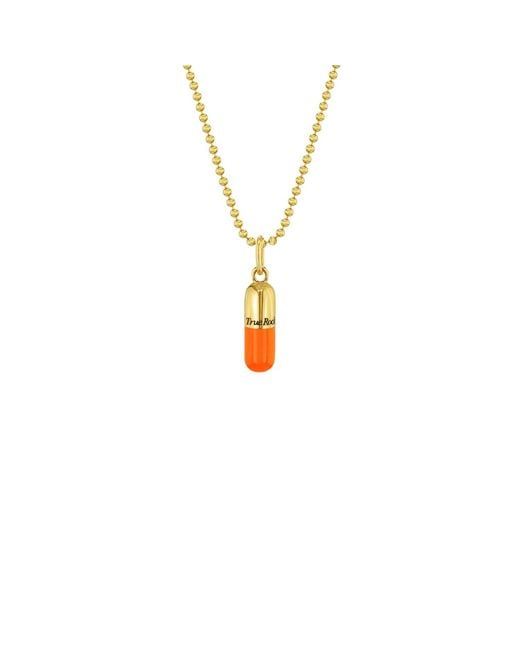 True Rocks Metallic Small & Plated Small Pill Pendant for men