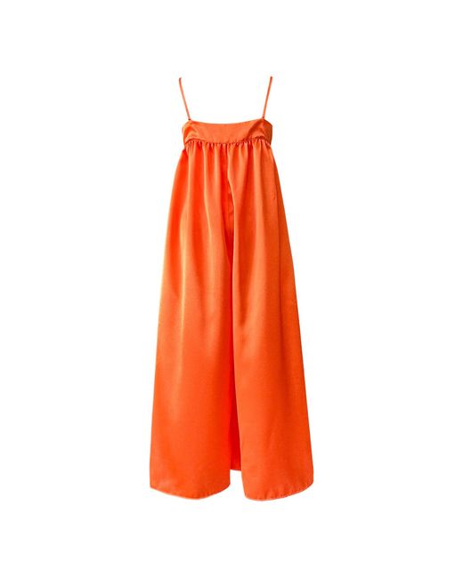 Blaise London Orange The Tawny Jumpsuit