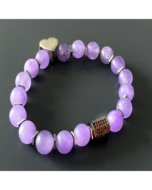 Ebru Jewelry Purple Love Bracelet