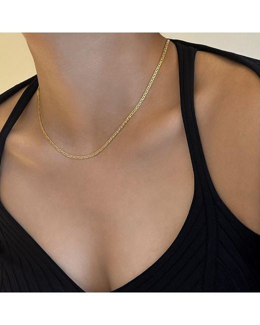 Lait & Lune Metallic Baja Mariner Chain Necklace
