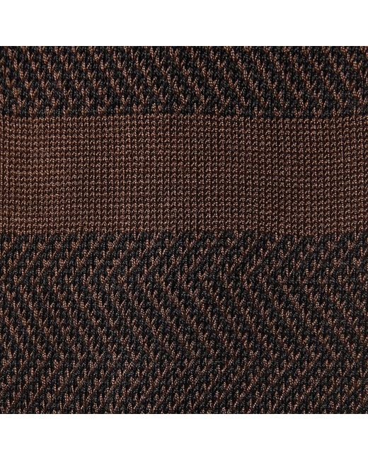 SEREN LONDON Brown Classic Scarf for men