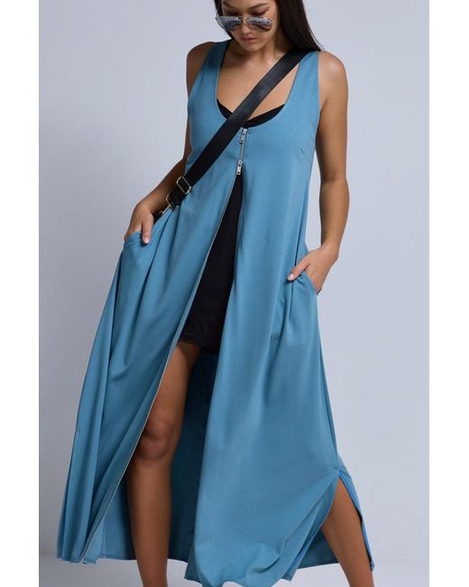Dref Blue Edinburgh Maxi Dress