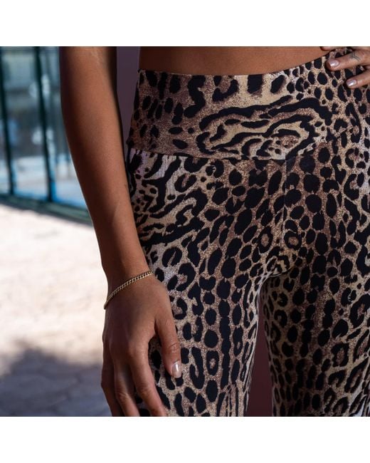 Befitnesslou Black Legging Leopard Queen