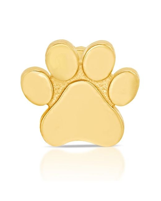 Maya Brenner Metallic Charm Stud