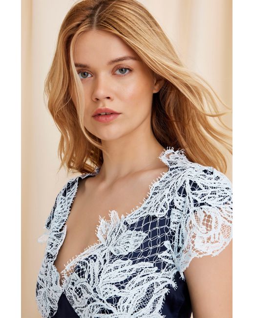 Scarlett Gasque Blue Jayne Top