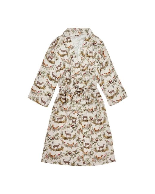 Fable England Natural A Night's Tale Woodland Kimono Crystal
