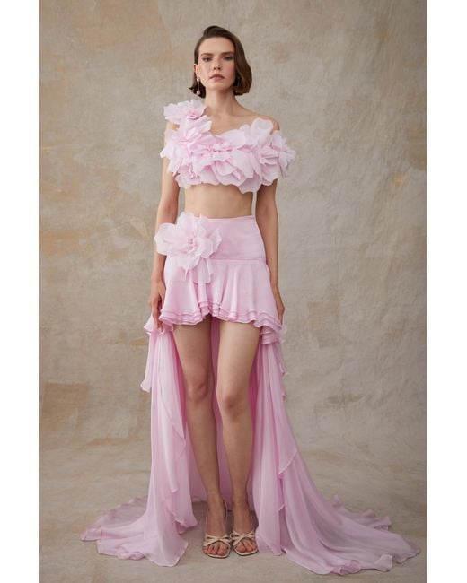 Syla Atelier Pink Verdâ Skirt