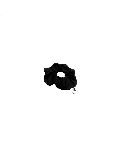 The New Orchard Black Upcycled Vegan Scrunchie