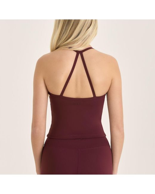 Loom Archives Red Day Flow Midi Tank Top