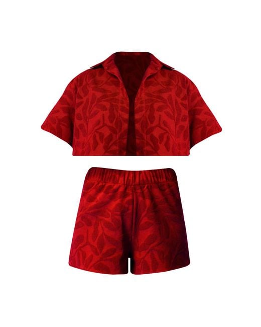 Nur Karaata Red Anastasia Set