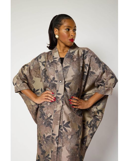 Lioness by Tf Natural Neutrals Asshy Petal Kimono Jacket