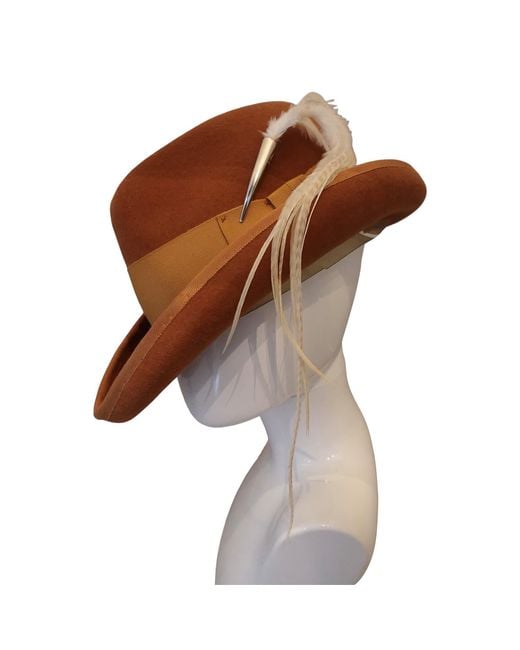 Romer Millinery Metallic Neutrals Feather Clip For Hair, Hats, Turbans & Lapel Off