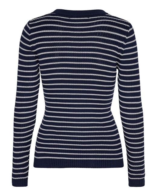 GROBUND Blue Hanna Rib Knit