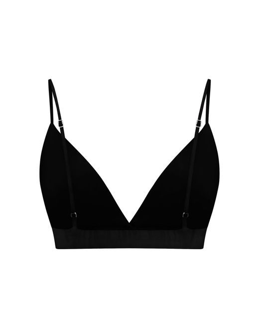 Why Mary Black Bella Satin Bralette