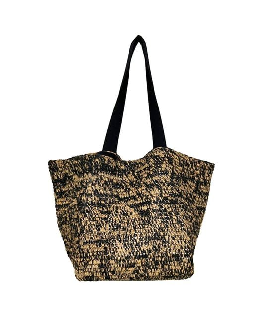 Nooki Design Black Larkin Shopper