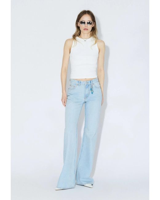 Dr. Denim Blue Elba Mid Bootcut