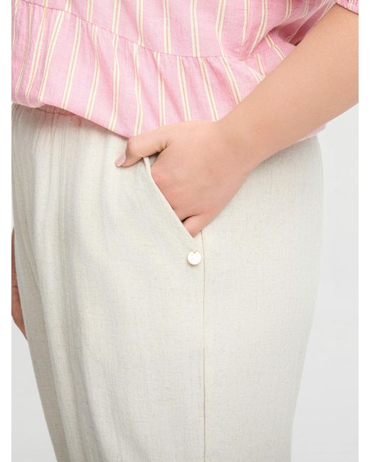 Zoe White Neutrals Lia Pants
