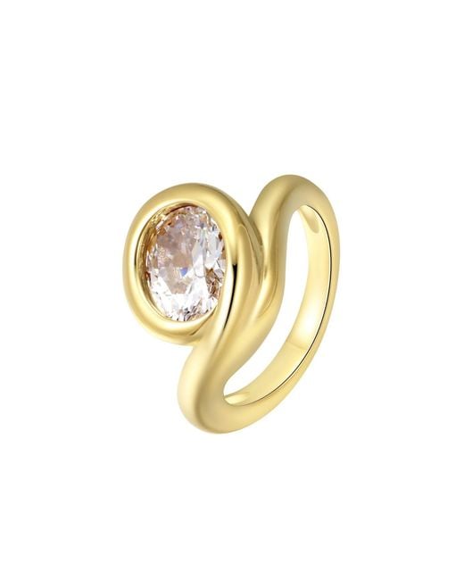 Onewildone Metallic Bonjour Mon Amour Ring