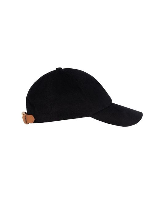 PLACE OF ELMS Black Cap for men