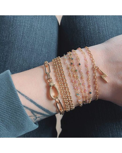 IN CAUDA VENENUM Metallic Kali Bracelet