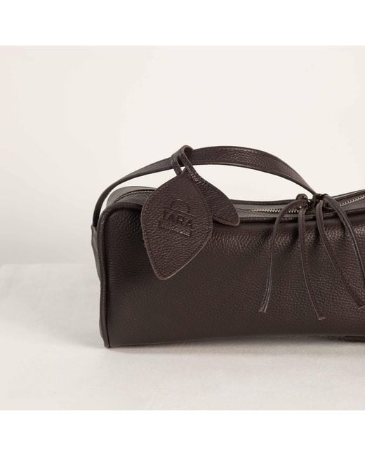 Tarea Studio Black Ebony Frida Leather Bag