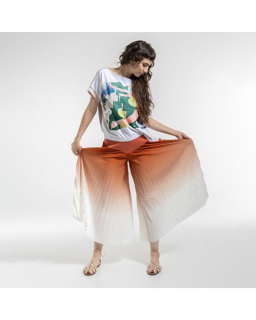 ARTISTA Blue Jump Asymmetric Top