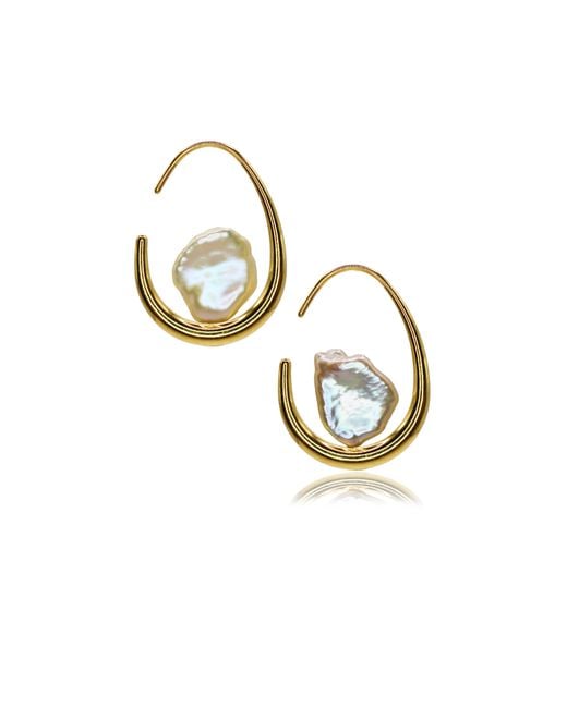Marquise Swim Metallic Earrings