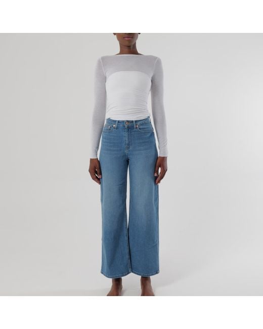 Her & Glory Blue Rosie Wide Leg