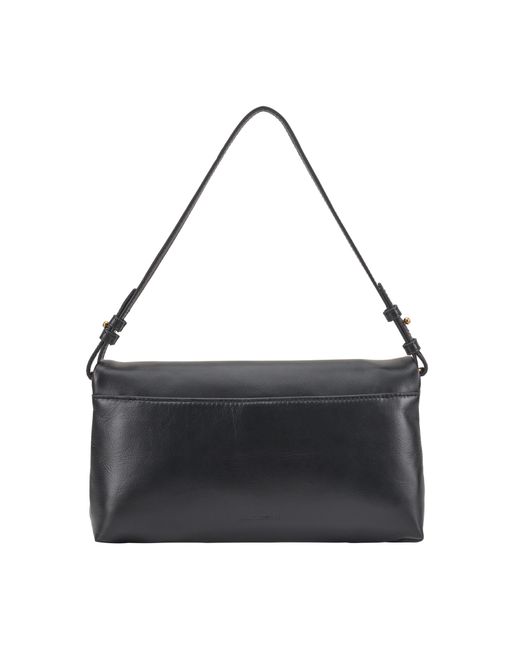 Paul Costelloe Black Theodora Leather Shoulder Bag