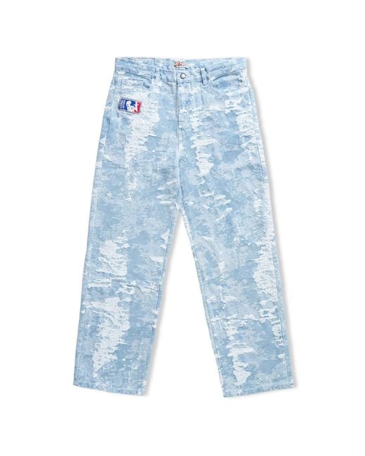 VERYRARE Blue Skel Sword Pants for men