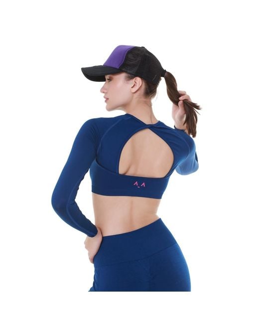 Altra Volta Blue Luxe Flex Top