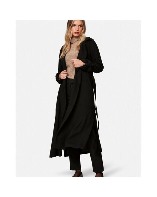 Helen Mcalinden Black Lydiah Crepe Trench