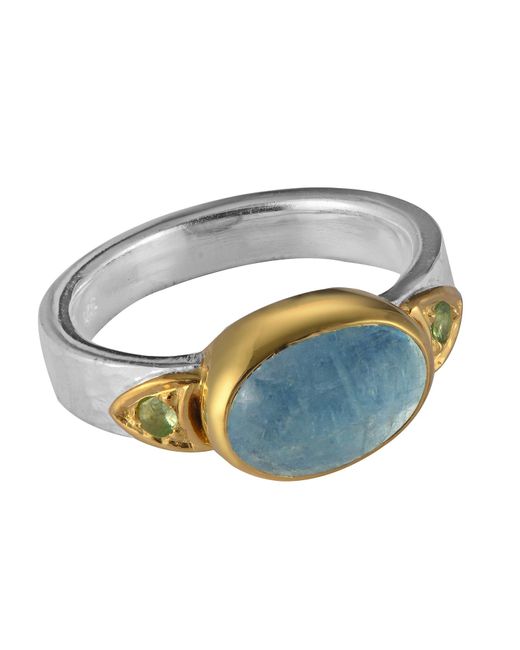 Emma Chapman Jewels Blue Bathsheba Aquamarine Ring