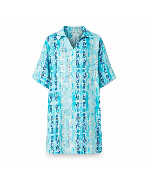 Casa Atelier by Ferdinando Fusco Blue Kos Cozy Dress